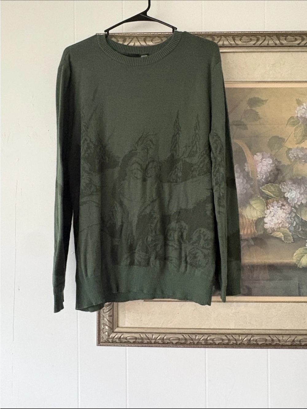 Dr. Seuss Olive Green Crewneck Sweatshirt